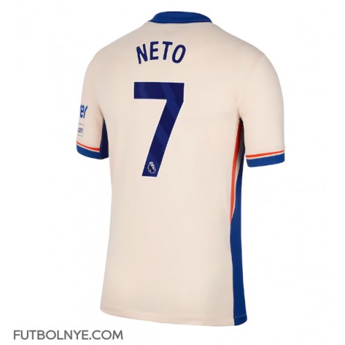 Camiseta Chelsea Pedro Neto #7 Visitante Equipación 2024-25 manga corta